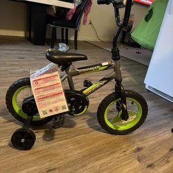 Brand New Toddler Bike With Training Wheels