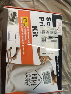 Screen Printing Kit (BRAND NEW)