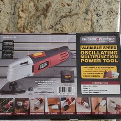 Chicago Electric Power Tools Oscillating Multifunction Power Tool