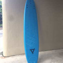 9"0 SOFT TOP LONG BOARD SURFBOARD EXCELLENT CONDITION WITH FINS! 