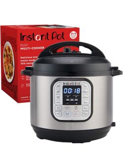 Instant Pot Duo 7-in-1 Electric Pressure Cooker, Slow Cooker, Rice, Steamer, Sauté, Yogurt Maker, Warmer & Sterilizer, Stainless Steel, 6 Quart


• 7 