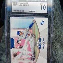 Graded 10 Shohei Ohtani Baseball Card 