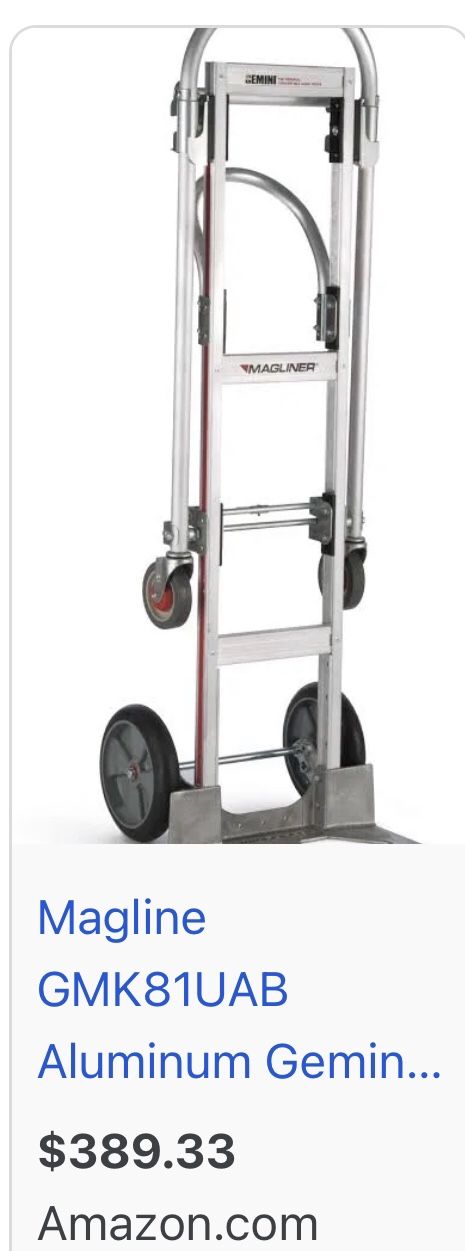 Aluminum Convertible Dolly Magliner