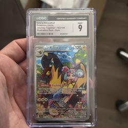 Pokemon Ionos Kilowattrel CGC mint 9