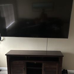 Solid Oak Entertainment Center 