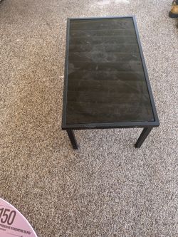 Outdoor Glass Table