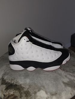 Jordan 13 White Black Red Men's Size 8.5 No Box