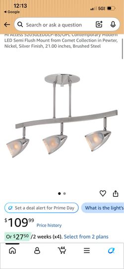 Three light  track