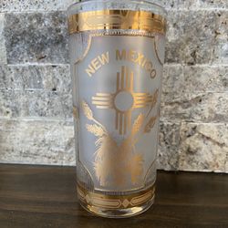 Vintage New Mexico Sand Dunes Souvinier Glass