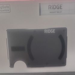 Ridge MagSafe Wallet Gunmetal Color