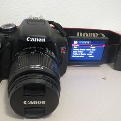 Canon EOS Rebel T3i Camera With 3 Inch LED. Like New 