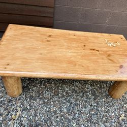 Solid Wood Coffee Table