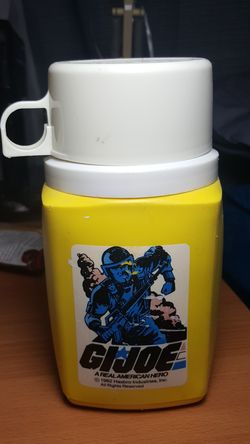 1982 vintage GI Joe thermos Bottle