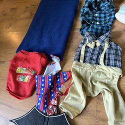 Small Dog Clothing And Blanket 