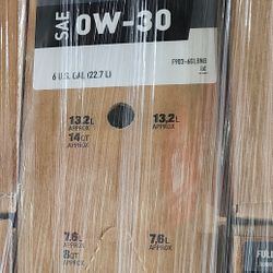 0w30 Full Synthetic Fram Oil 6 Gallons Box. 