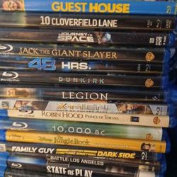 $2 Blu Rays