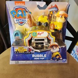 Paw Patrol Rubble Hero Pup