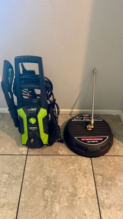 ETOOLAB Pressure Washer + 15” Surface Cleaner Attachment (bundle option)