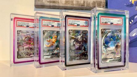 Magnetic Acrylic PSA/CGC/TAG Slab Display Case