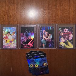 KPOP Demon Hunters McDonalds Saja Boys Jinu Demon Card RARE plus others