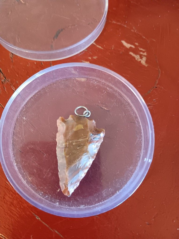 Stone Arrow Necklace Charm
