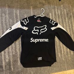 Supreme Fox Racing Moto Jersey Top Black