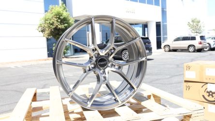 NEW SET 20 INCH RAYS G025 STYLE WHEELS RIMS 20X8.5 +40 (5X112) CB:66.6