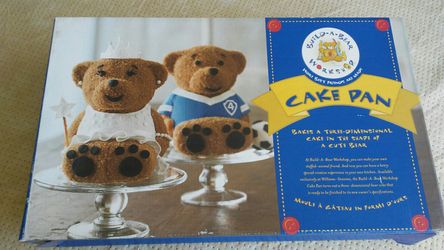 Build a bear cake pan 3-dimensional