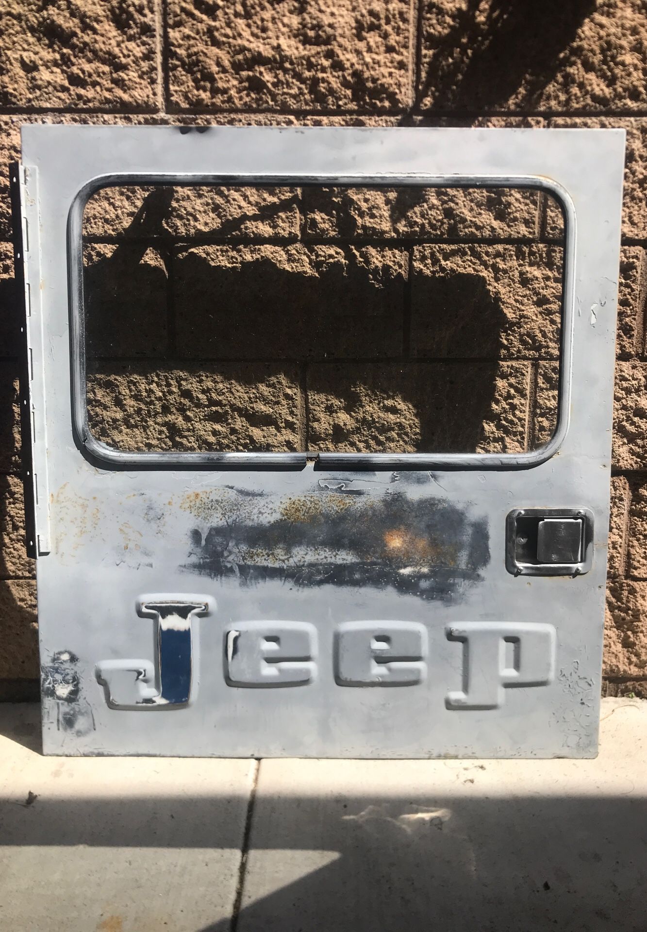 Jeep DJ5 vintage postal rear door