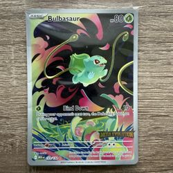 Pokémon Mega evolution Bulbasaur stamped 133/132