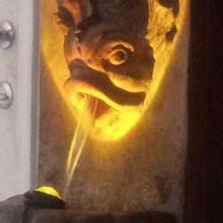 Standing Or Wall Mounted Koi Fish Fountain