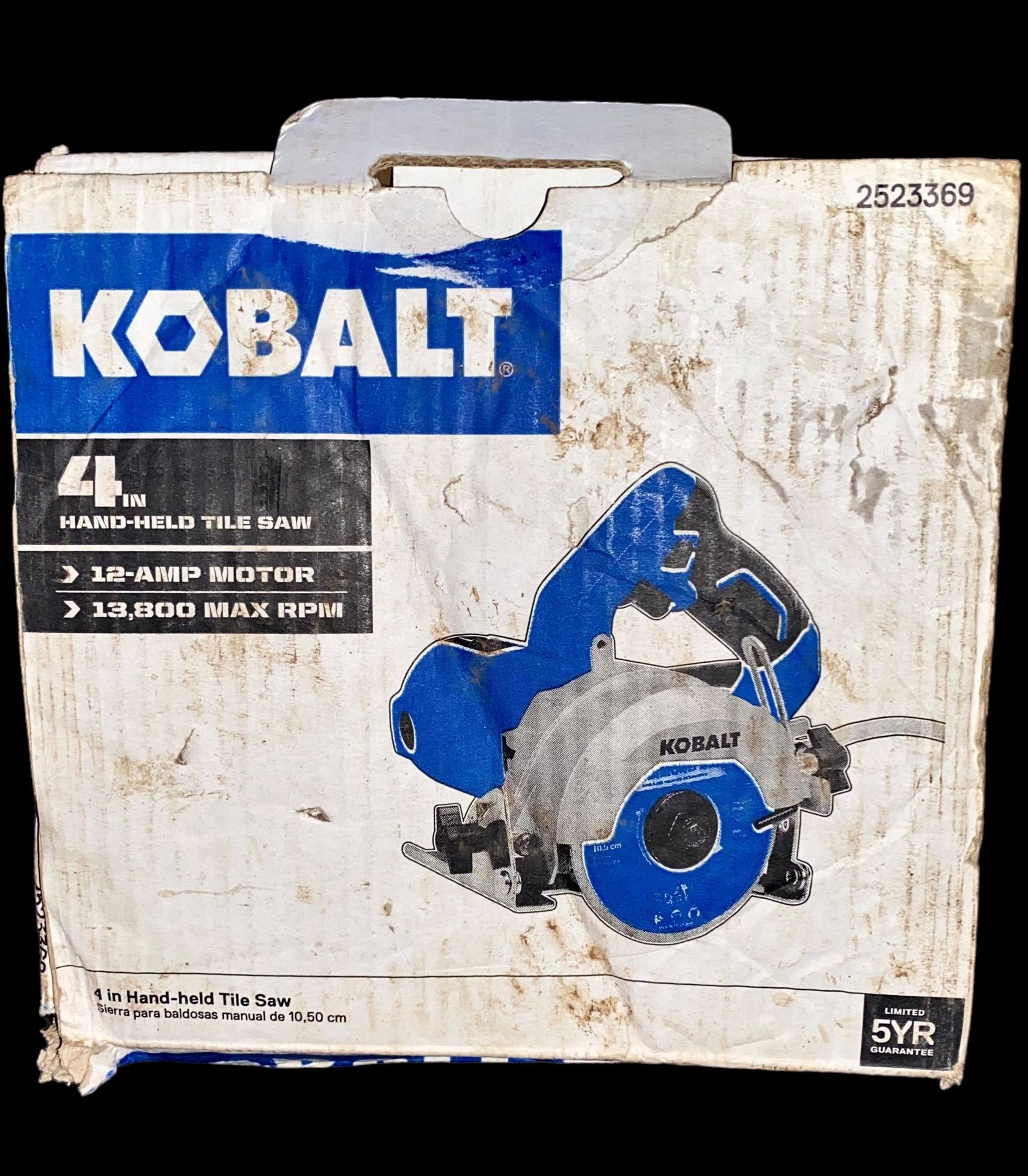 New In Box Kobalt 59207 4" blade Handheld Tile Saw for Sale in Kapolei