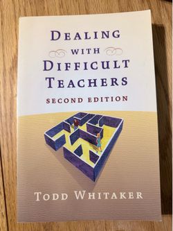 Dealing with Difficult Teachers