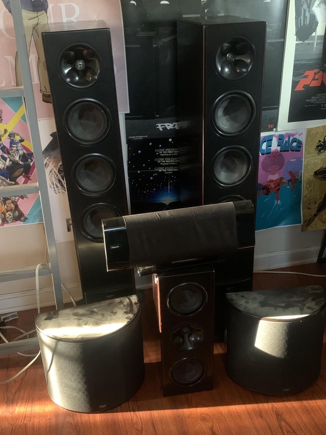 Klipsch Home Theater Set + Sony Receiver