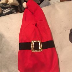 Dog Santa suit