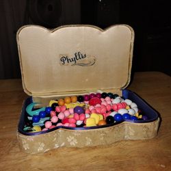 Costume Jewelry and Case