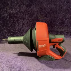 🧰🛠Milwaukee M12 Cordless 5/16”x 25 ft. Cable Drain Snake Auger(Tool Only)-$120!🧰🛠