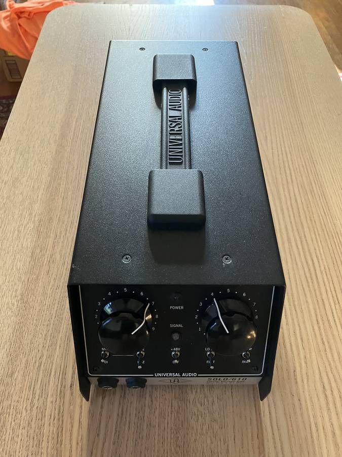 Universal Audio Solo 610 Tube Mic Preamp