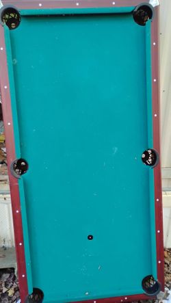 Smaller pool table