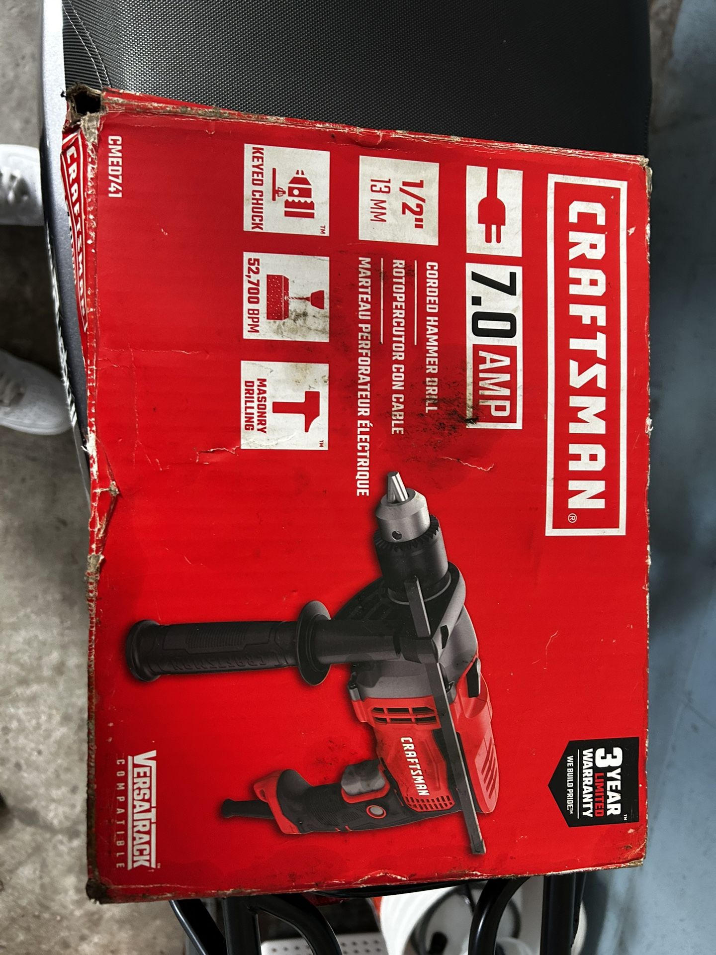 Craftsman Corded Hamer Drill