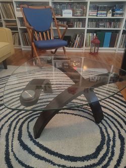 GLASS COFFEE TABLE