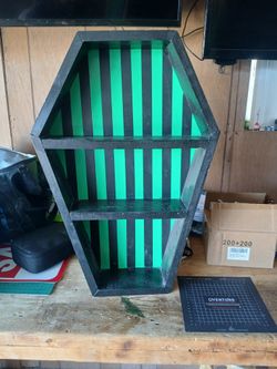 Coffin Wall Shelf
