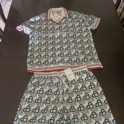 Casablanca Shorts and Shirt Set 