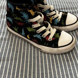 Dinosaur Converse Boy Shoe