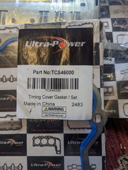 Oil Pan Gasket And timing Cover Gasket 