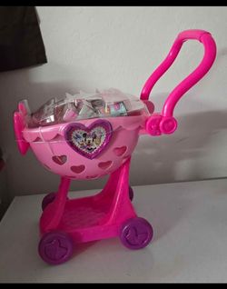 Disney Junior Minnie Mouse Bowtique 2-in-1 Shopping Cart