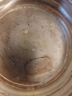 Gorham Silver Bowl EP YC780