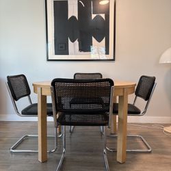 6 Bauhaus Cesca Chairs