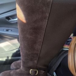 Vince Camuto Suede Knee-High Boots - Size 8.5