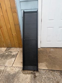 Black Plastic Pet Ramp